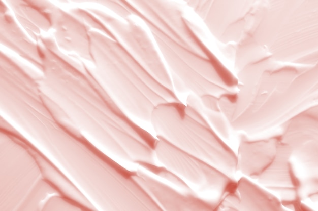 Texture of cosmetic cream, closeup abstract background