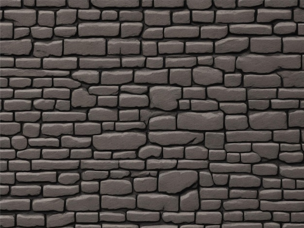 Photo texture dark bricks pattern