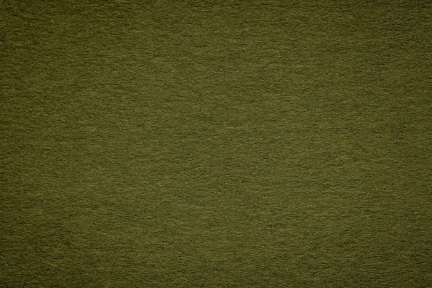 Texture of dark green and olive colors paper background macro
structure of dense khaki craft cardboard