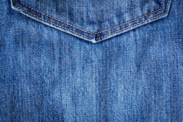 Texture of denim and stitch