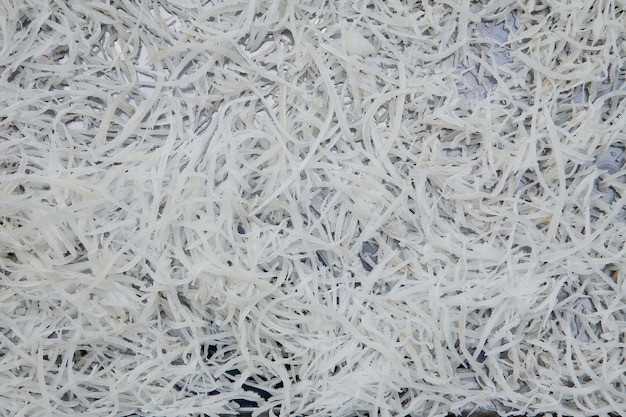 Texture of desiccated coconut for food  background