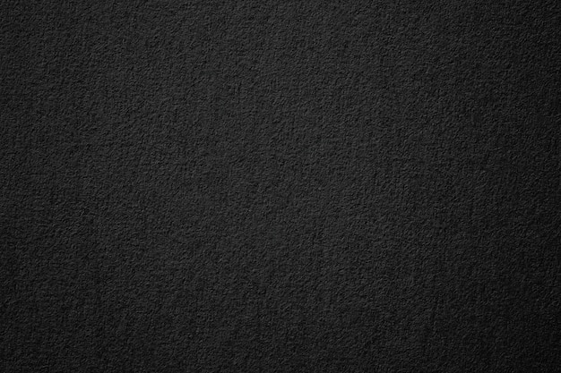 Texture empty black paper background Black blank page