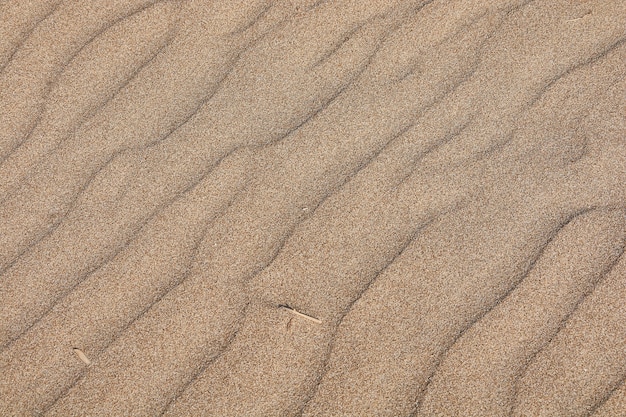 Texture of fine sand from the southern coast of Sicily in Italy