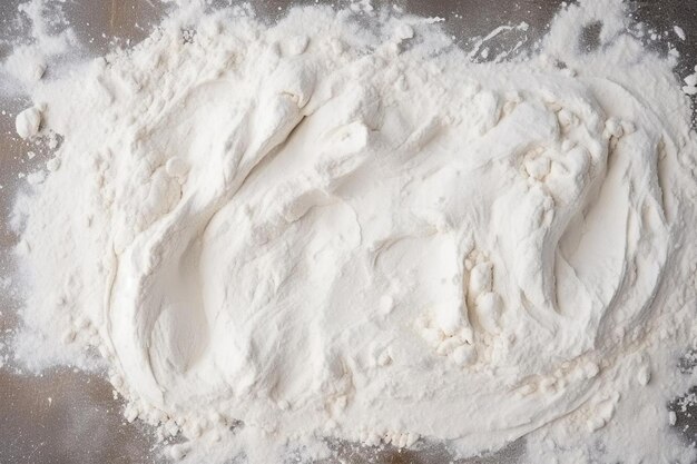 texture of flour for cooking and dough