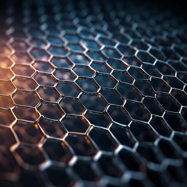 Texture of futuristic bio Material on black background depth of field