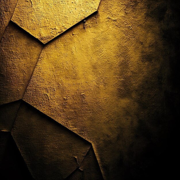 Texture of golden decorative plaster or concrete Abstract grunge background