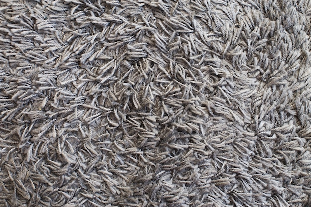 The texture of gray carpet Fleecy surface background