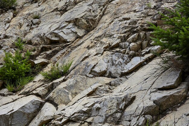 Texture of gray white and brown mountain stone matte\
painting