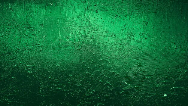 Texture green black grungy cement concrete wall abstract background