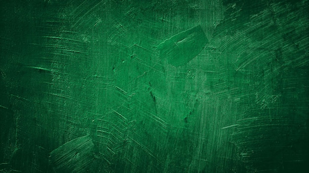 Texture green black grungy cement concrete wall abstract background