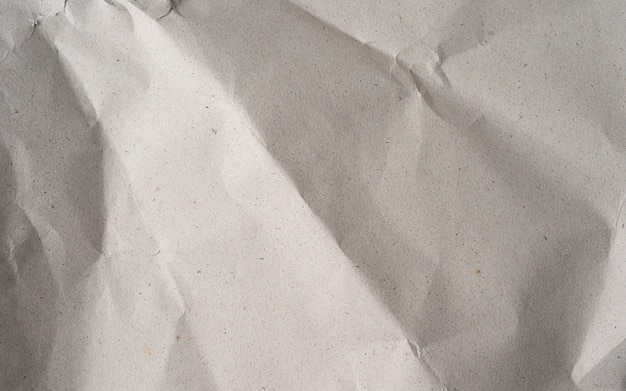 Texture of grey crumpled paper background lines