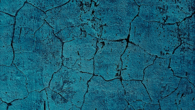 texture grunge blue background of old wall cement