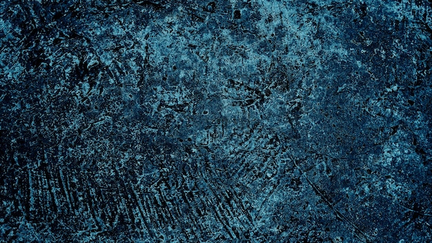 Photo texture grunge blue background of old wall cement