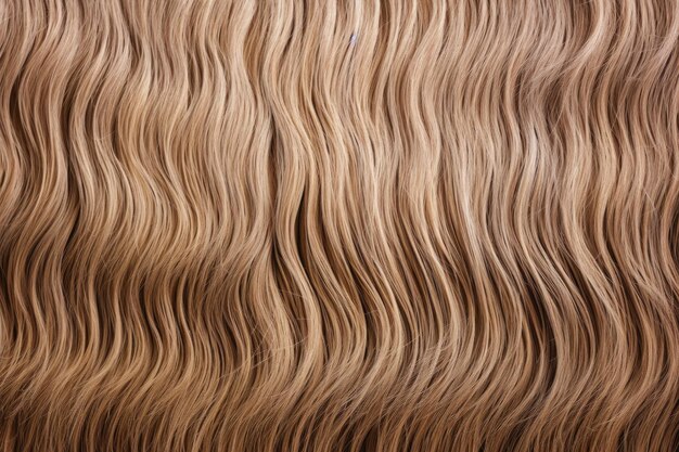 Texture of horse mane strands