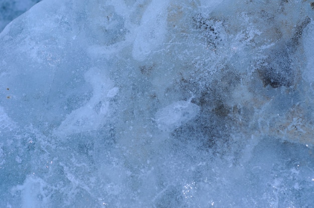 Photo texture of the ice for the background