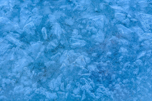 Photo texture of the ice for the background