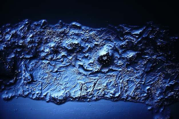 текстура лёд синий фон / абстракция размытый фон зимний лёд, обледеневшее стекло