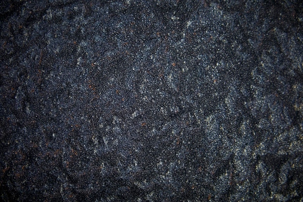 Texture of ice crystals on a black background