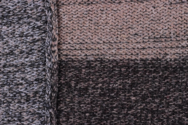 Texture of a knitted sweater
