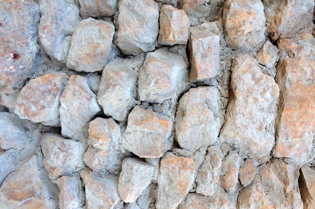 Texture of laying rocks. Background.