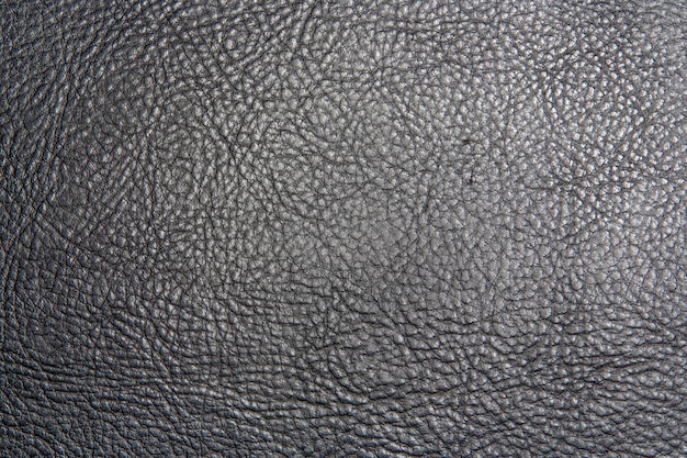 Texture of the leather black