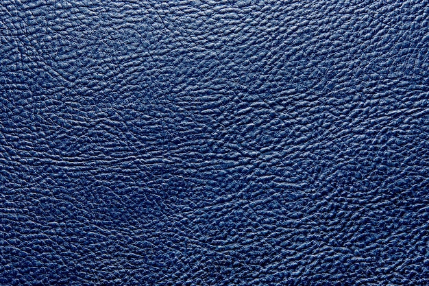 Photo texture of the leather dark blue