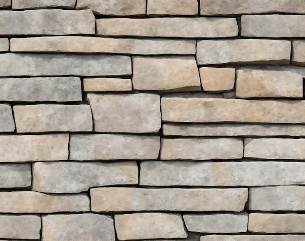 Texture of marble facing bricks chipped background ai generated