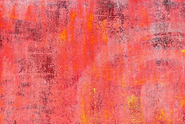 Texture di una parete metallica con crepe e graffi che possono essere utilizzati come sfondo