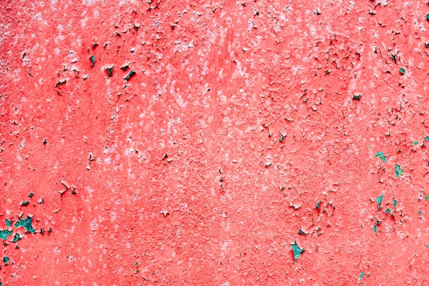 Texture of a metal wall with cracks and scratches which can be used as a background