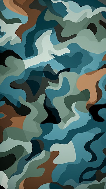 Фото Текстура военного камуфляжа армейского образца