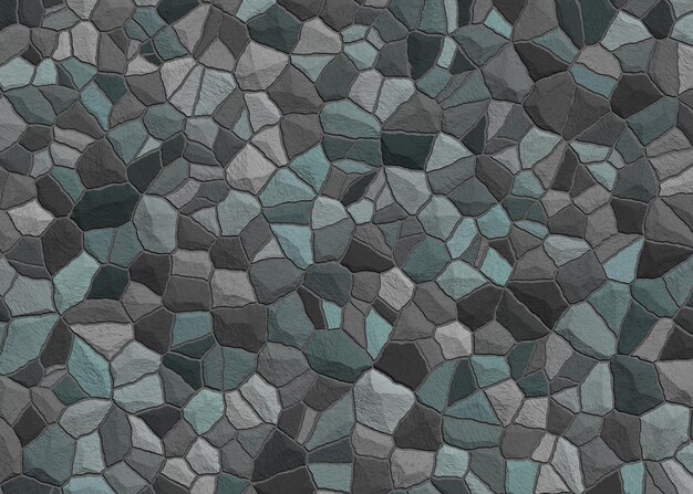 Texture of natural masonry illustration panorama