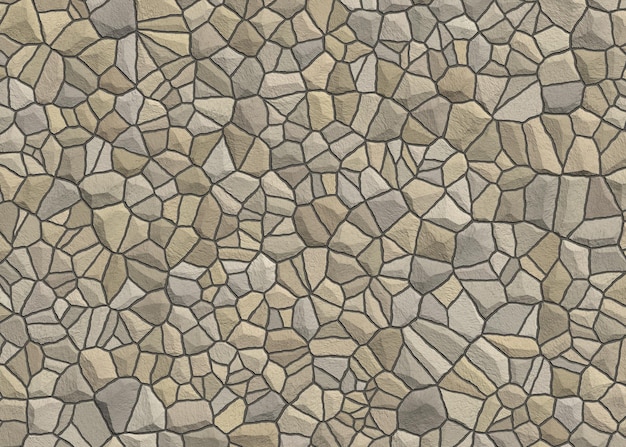 Texture of natural masonry illustration panorama