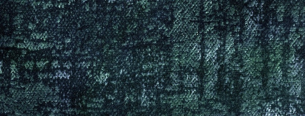 写真 アブストラクト・ヴェルウール・エメラルドの織物から作られた ベルベット・グリーン・バックグラウンドの質感