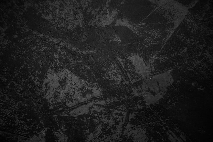 Photo texture of old black and gray concrete wall for background