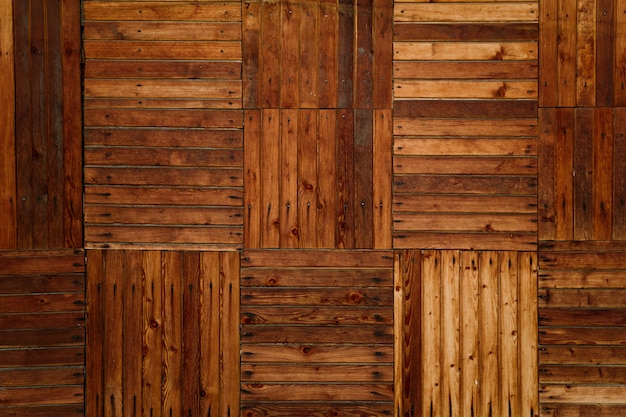 Texture of old boards, and the bark of a tree