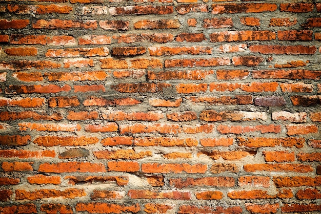 Texture of old brick wall as background