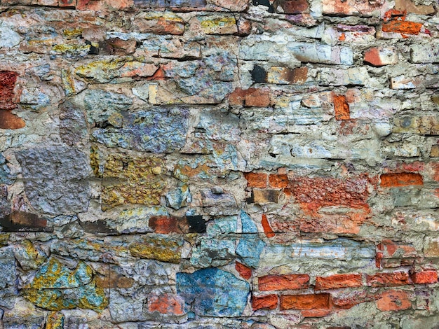 오래 된 콘크리트 벽의 질감