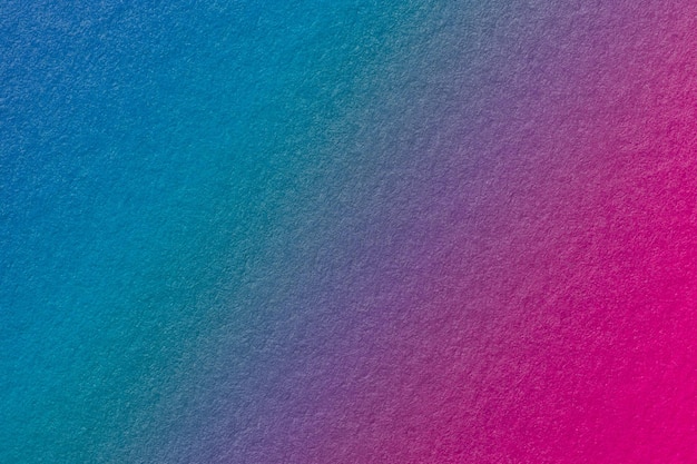 Texture of old dark purple and blue paper background with holographic gradient macro Craft cerulean cardboard