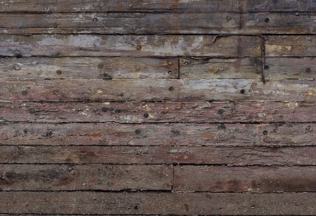 Texture of old plank wall as background