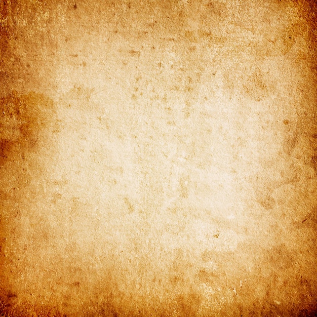 Texture of old rough brown paper with space for text