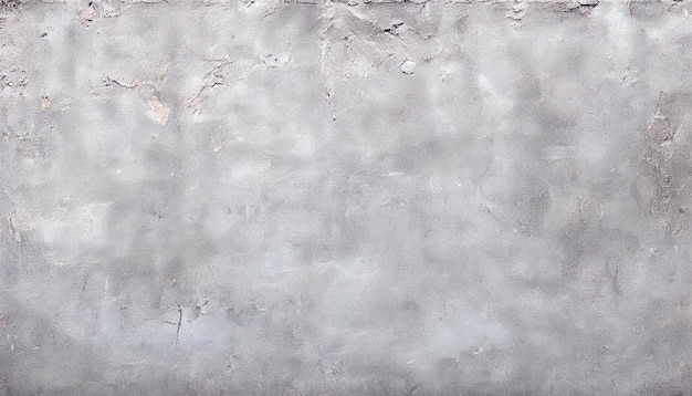 Texture of old rustic grey wall covered with gray stucco Generative AI