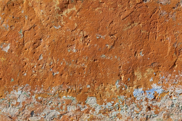 Struttura del vecchio muro di pietra di colore marrone