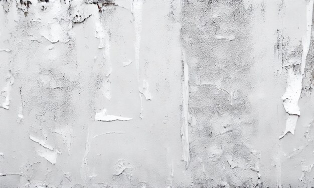 배경 생성 AI를 위한 오래된 흰색 콘크리트 벽의 질감