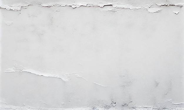 Texture of old white concrete wall for background generative AI