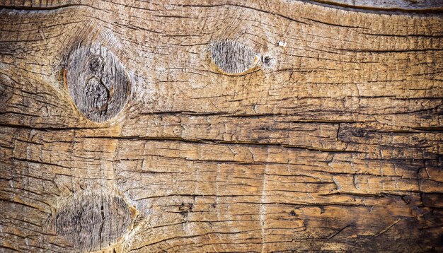 Texture of old wood with humps