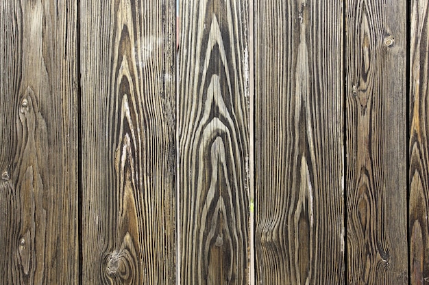 Текстура старого деревянного забора крупным планом