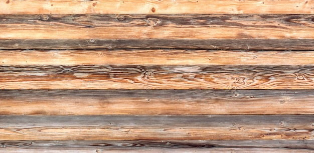 The texture of old wooden planks as abstract background