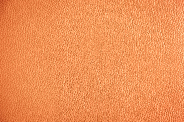 Texture orange artificial leather background