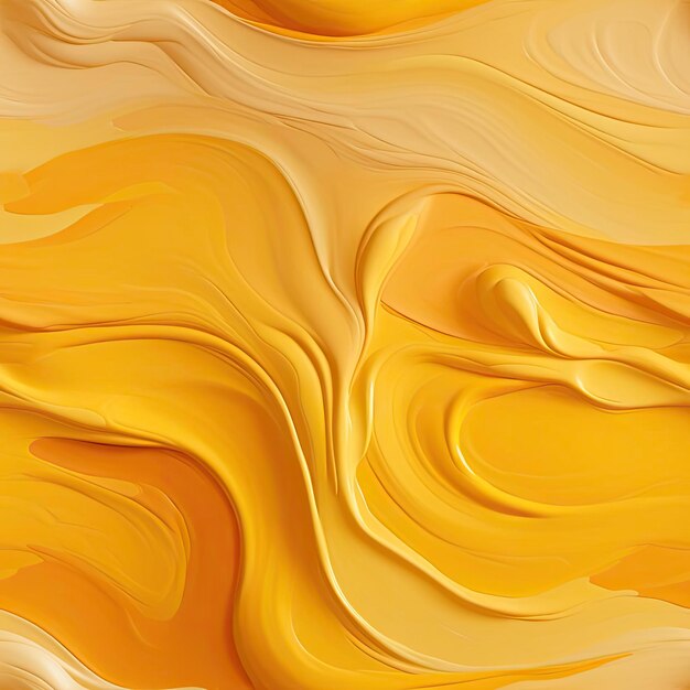 Texture of orange and yellow with swirling patterns tiled