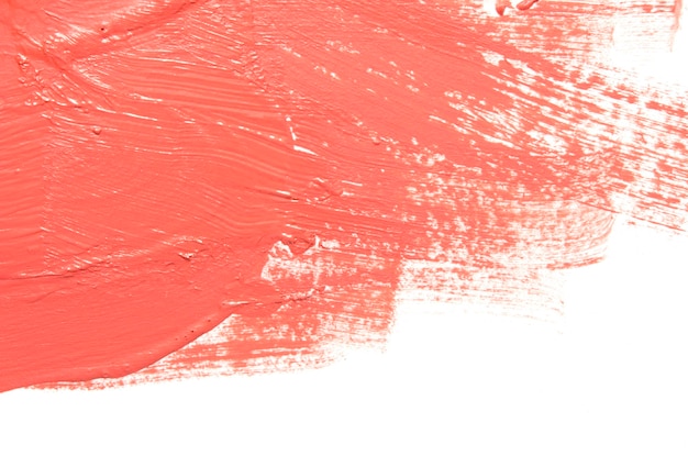 Texture paint on white background. Paint brush stroke, banner template. Image